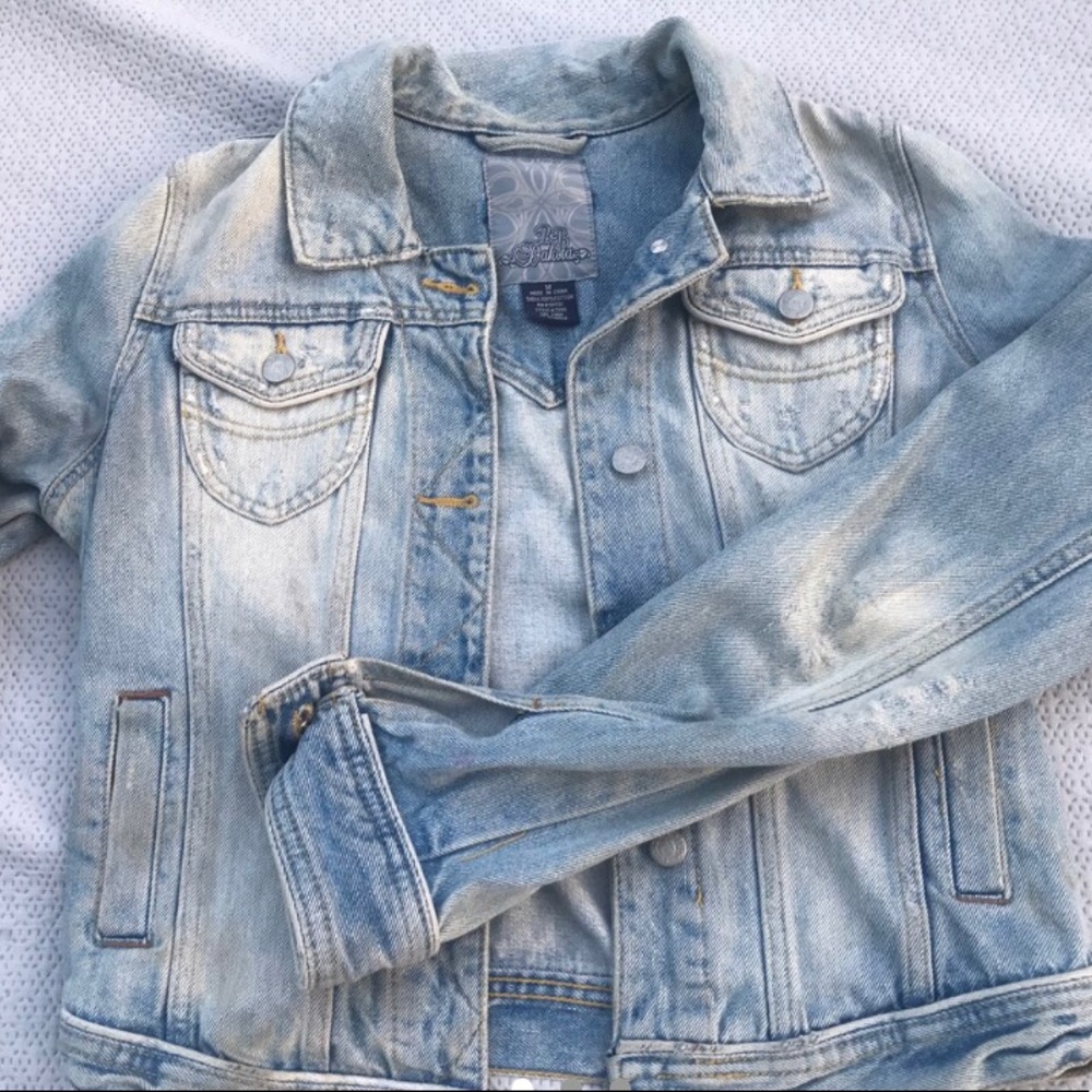 Light vintage wash BB Dakota denim jacket